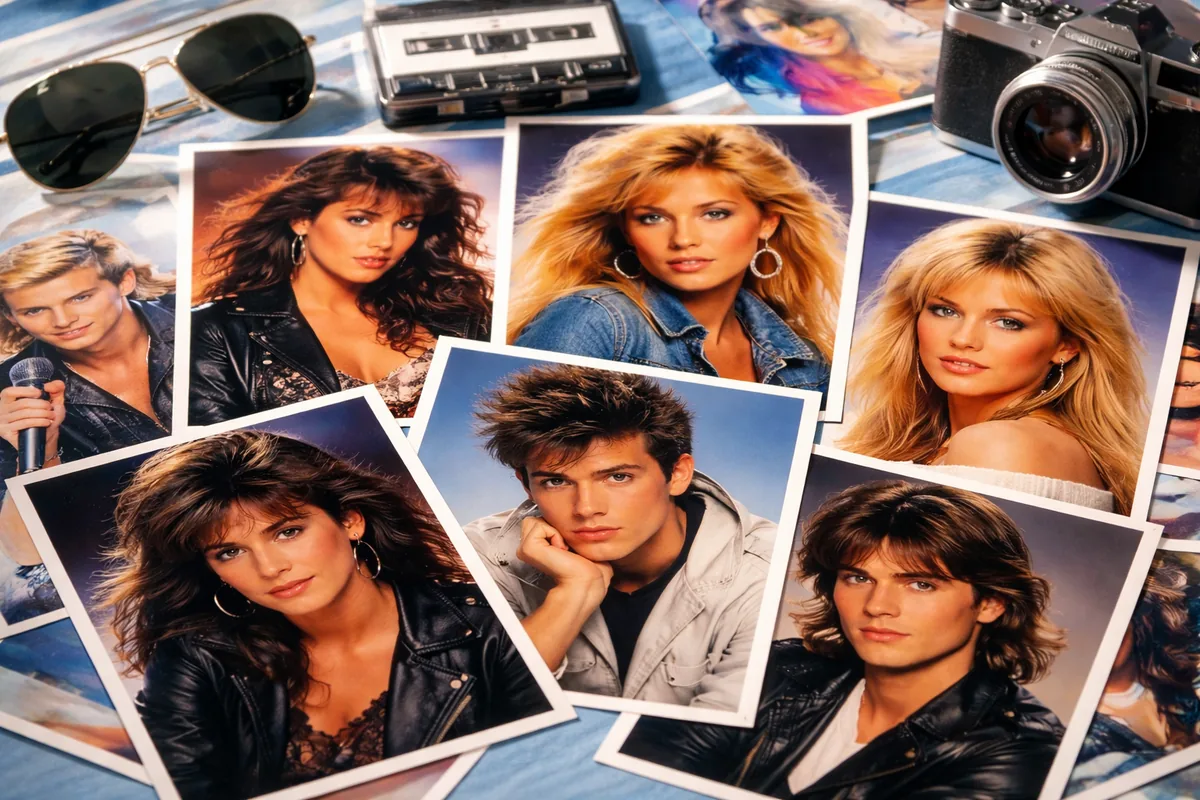 Comment les portraits de stars ont évolué dans la pop française des années 80