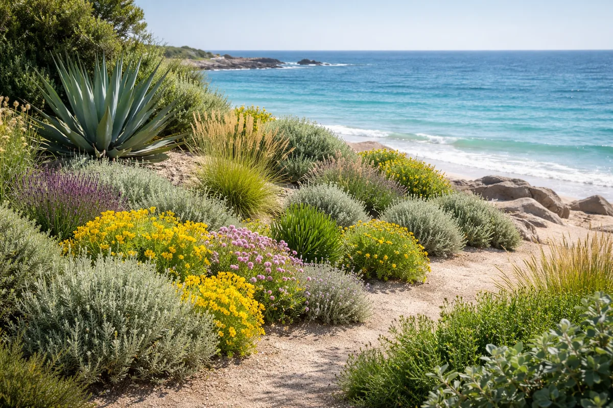 Comment choisir des plantes résistantes pour un jardin en bord de mer