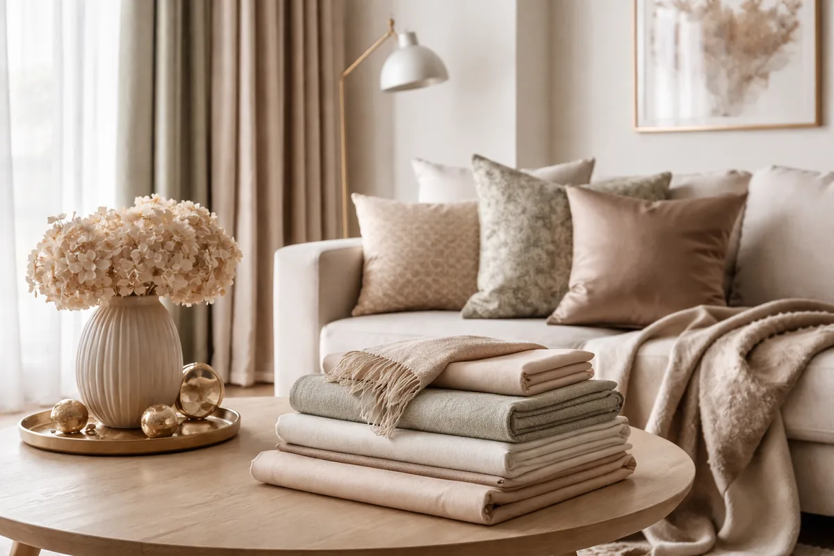 Comment choisir des textiles élégants pour compléter votre décoration intérieure