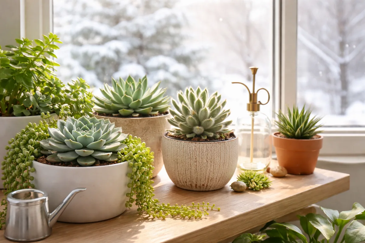 Comment prendre soin des succulentes en hiver dans votre maison