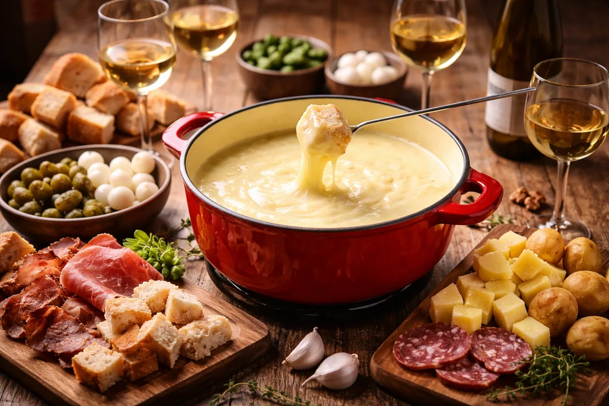 Comment préparer une fondue savoyarde pour 6 personnes