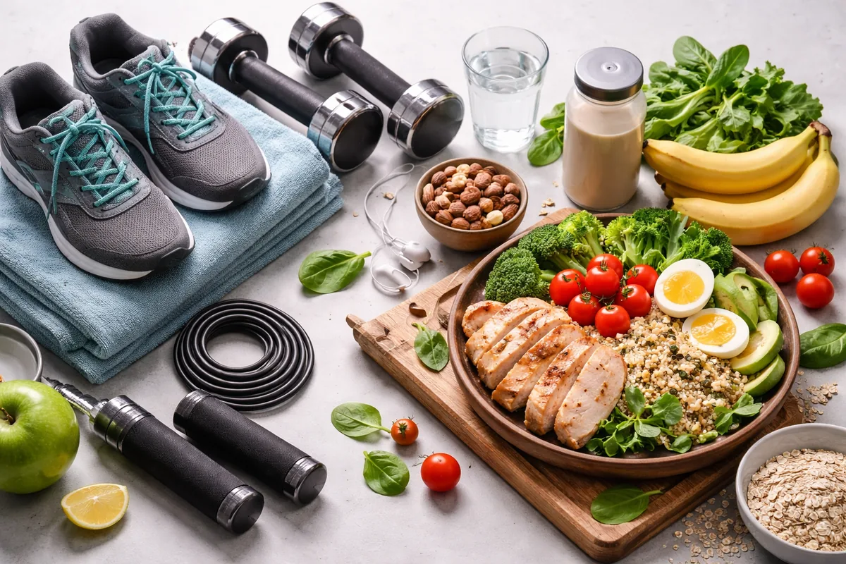 Comprendre les différences entre entraînement physique et nutrition pour une remise en forme efficace