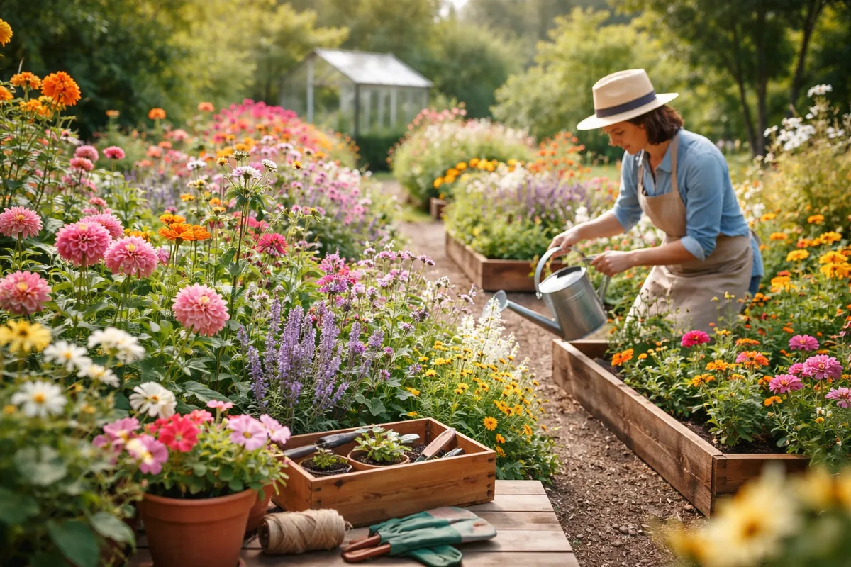 Les différentes façons de cultiver un jardin fleuri toute l'année