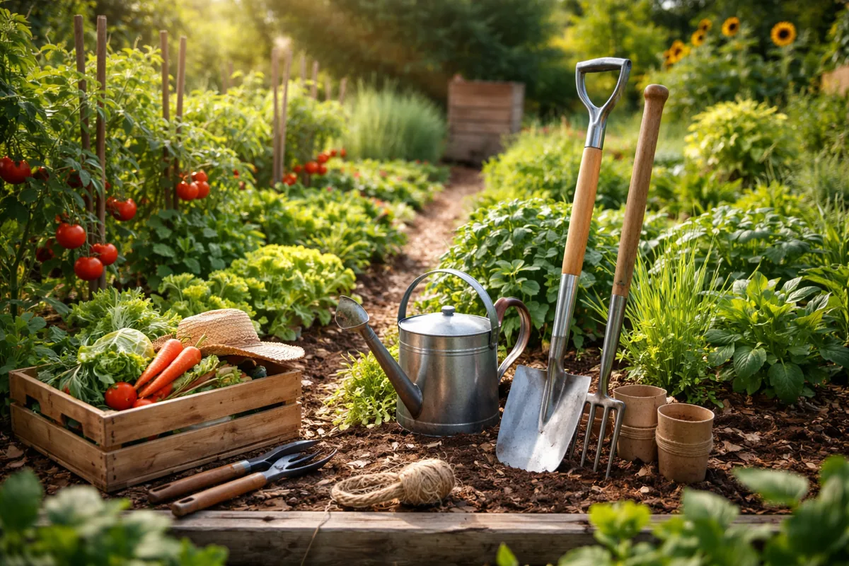 Quels outils de jardin choisir pour un jardin potager écologique
